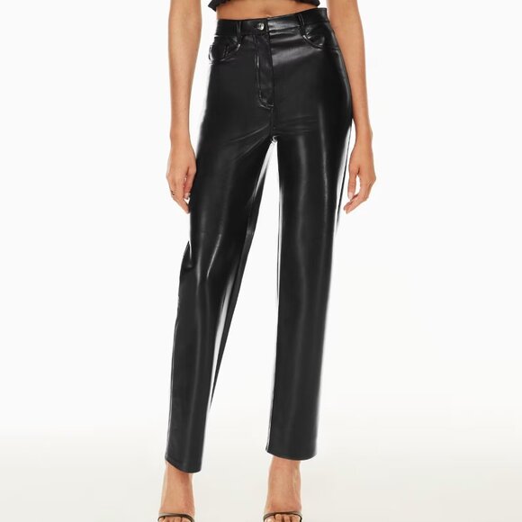 Wilfred Melina Super High-rise Vegan Leather Pants - Picture 2 of 16